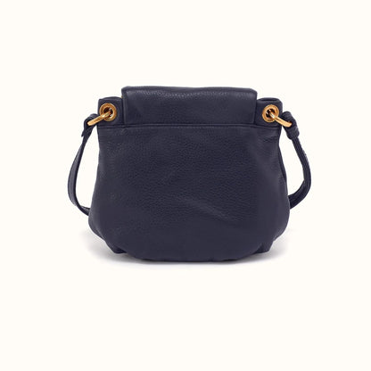 Fern Zip-Flap Crossbody in Ink