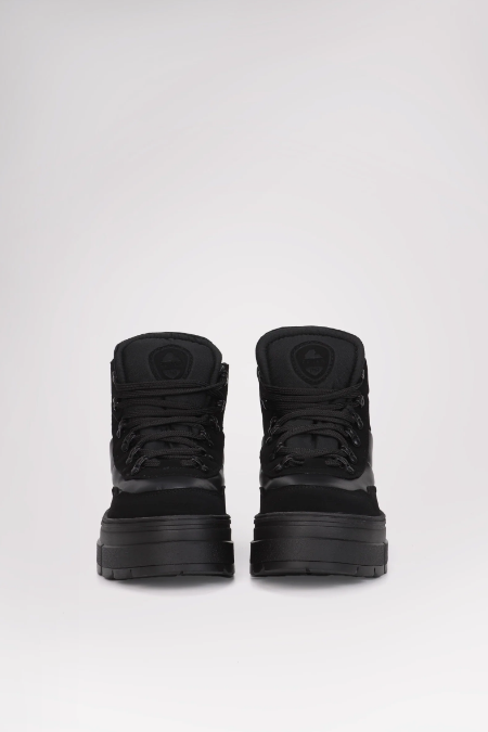 Harper Mid Lea in Black