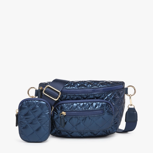 Arianna Puffer in Navy