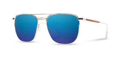 Ashland in Silver (Blue Polarized)