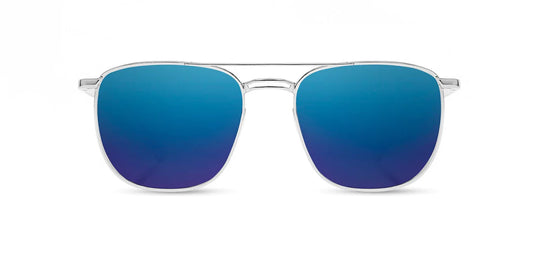 Ashland in Silver (Blue Polarized)