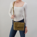 Austin Flap Crossbody in Sunlit Sage