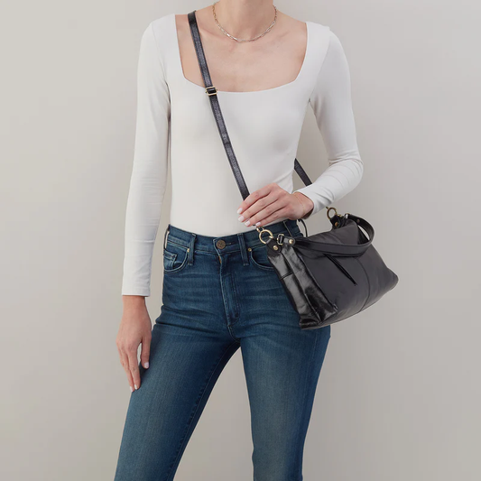 Avon Shoulder Bag in Black