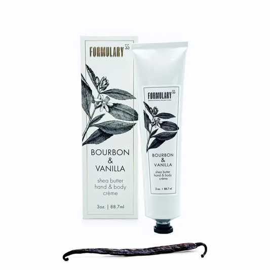 Bourbon & Vanilla - Shea Butter Hand and Body Creme Tube