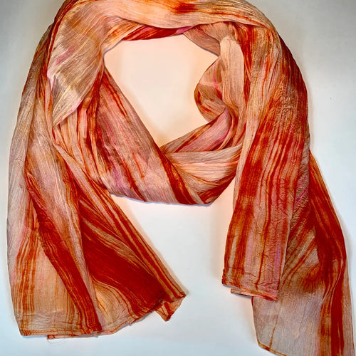 Silk Scarf in Bright Sunshine