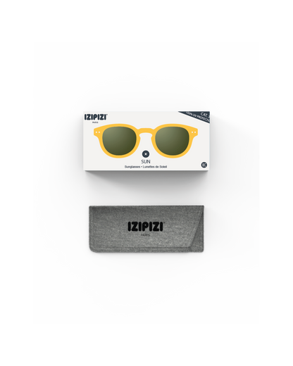 #C Sunglasses in Yellow Honey