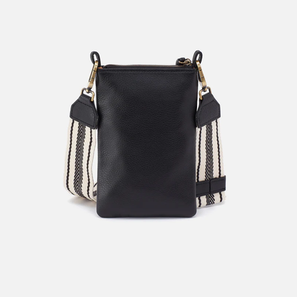Cass Phone Crossbody in Black
