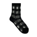 Checkered Lace in Black