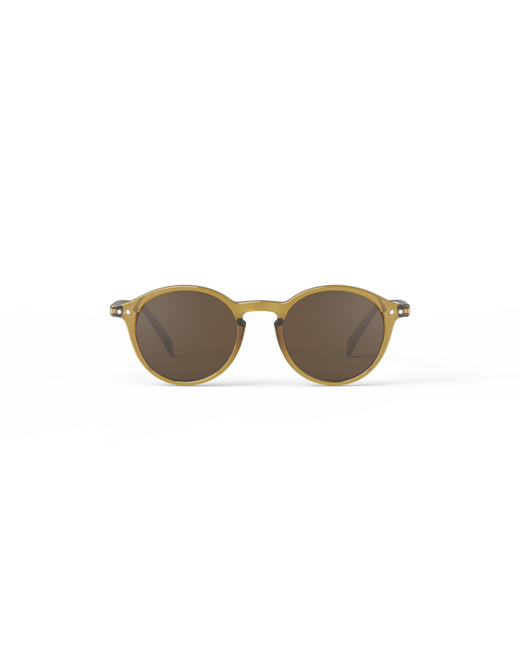 #D Sunglasses in Golden Green