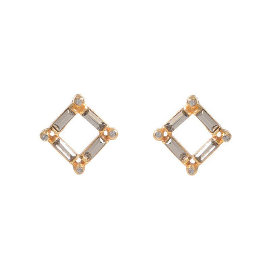 Open Rectangle Studs