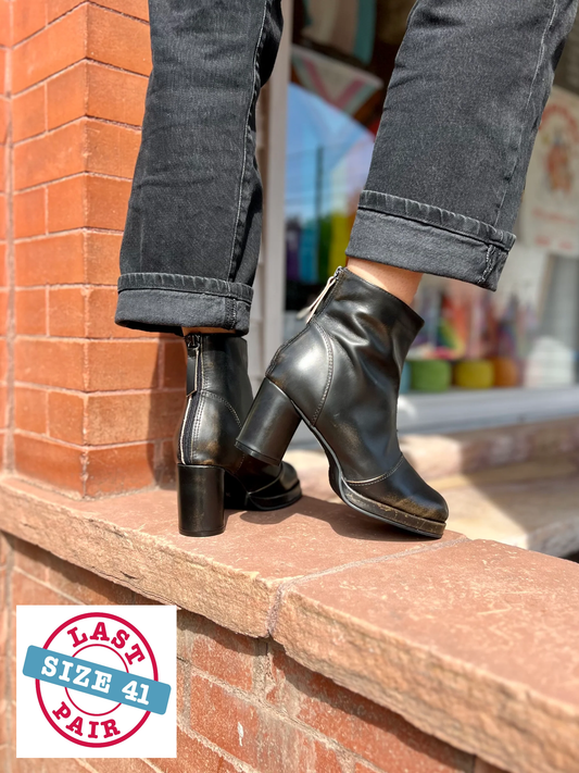 Distressed Lady in Black