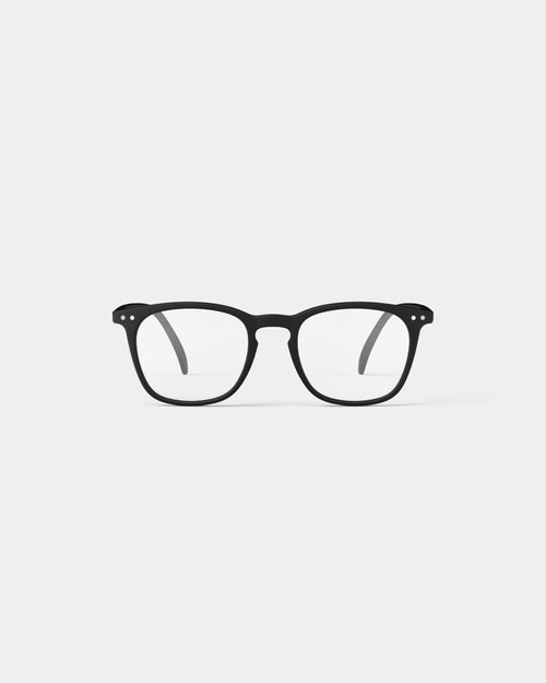 #E Shape Readers in Black