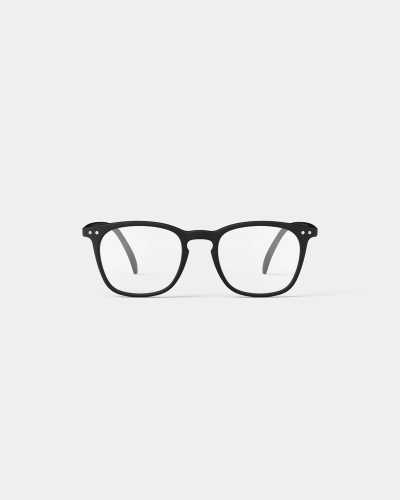 #E Shape Readers in Black