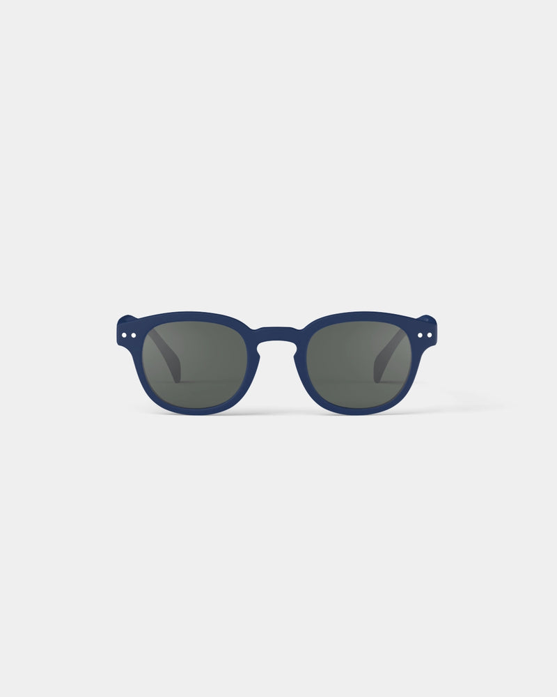 #C Shape Sunglasses in Navy