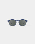 #D Shape Sunglasses in Navy/Grey Lenses