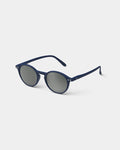 #D Shape Sunglasses in Navy/Grey Lenses