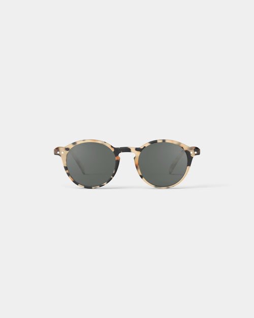 #D Shape Sunglasses in Light Tortoise