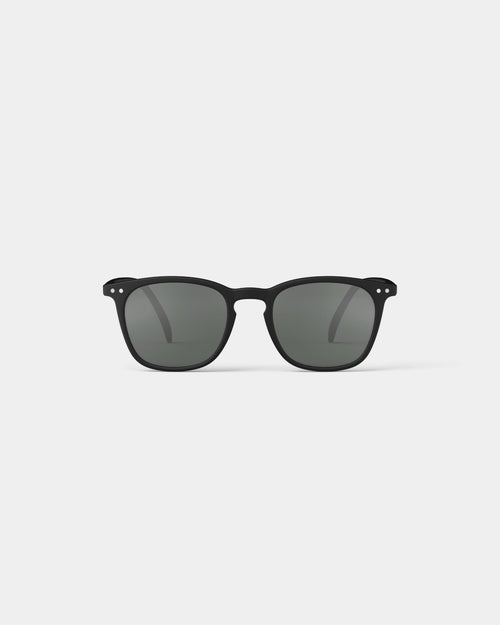 #E Shape Sunglasses in Black