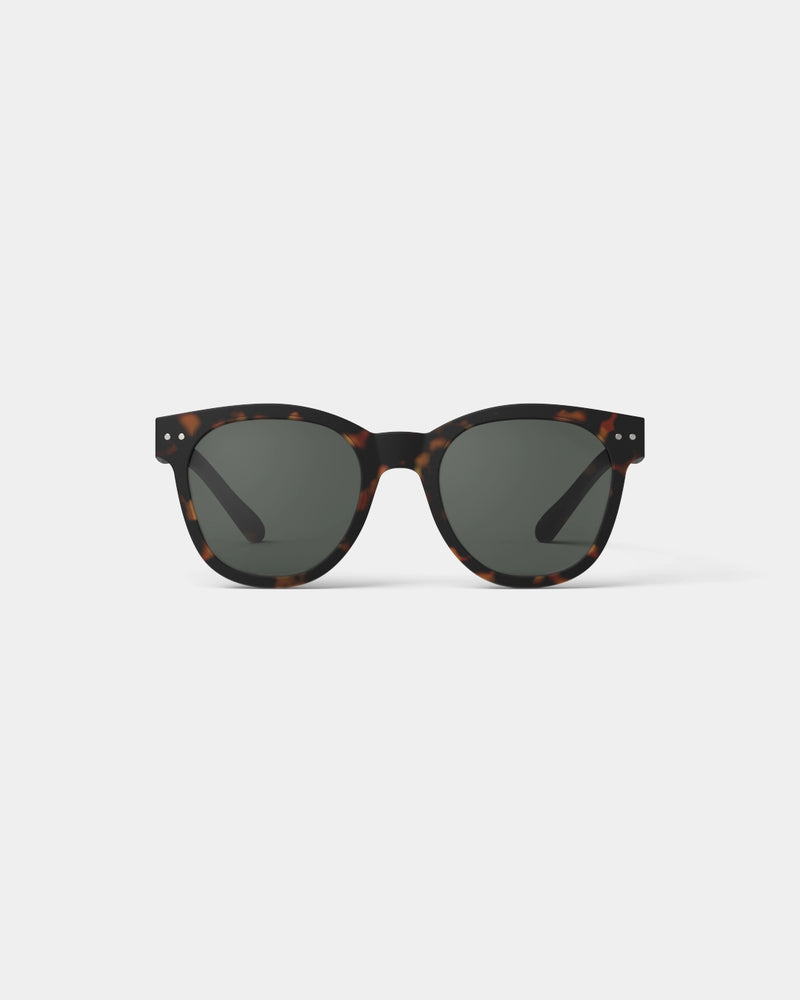 #N Shape Sunglasses in Tortoise