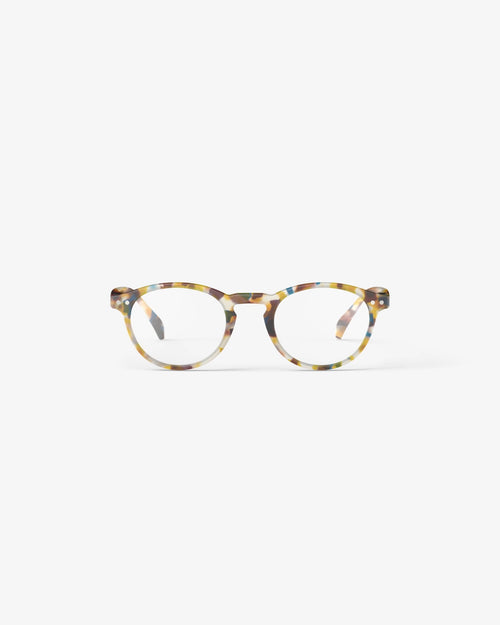 #A Shape Readers in Blue Tortoise