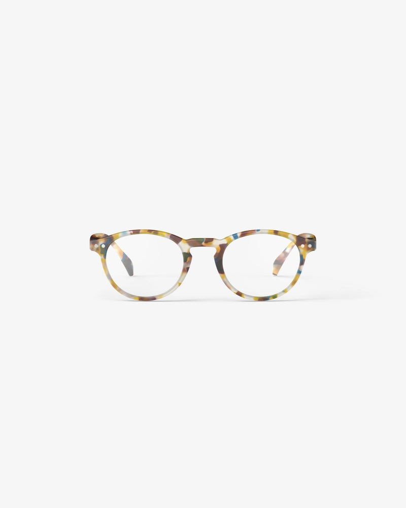 #A Shape Readers in Blue Tortoise