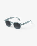 #C Shape Sunglasses in Washed Denim