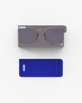 #E Shape Sunglasses in Electronic Grey