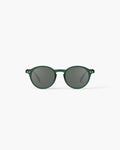 #D Shape Sunglasses in Green/Grey Lenses