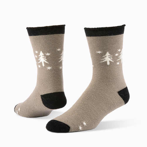 Snuggle Socks in Forest Taupe