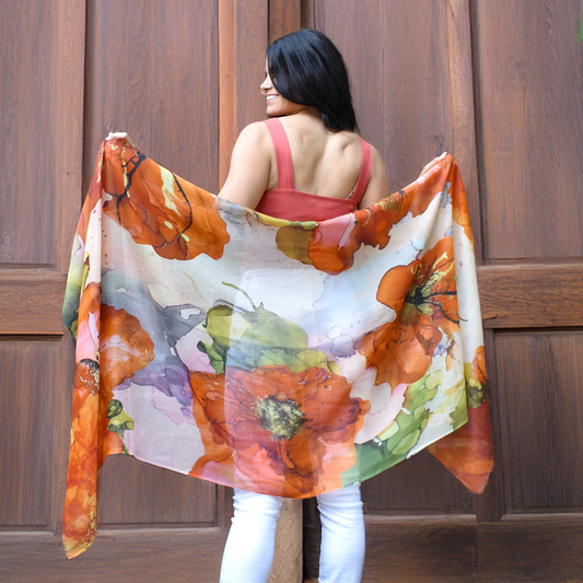 Gigi in Orange Multi