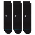 Icon Crew 3 Pack in Black
