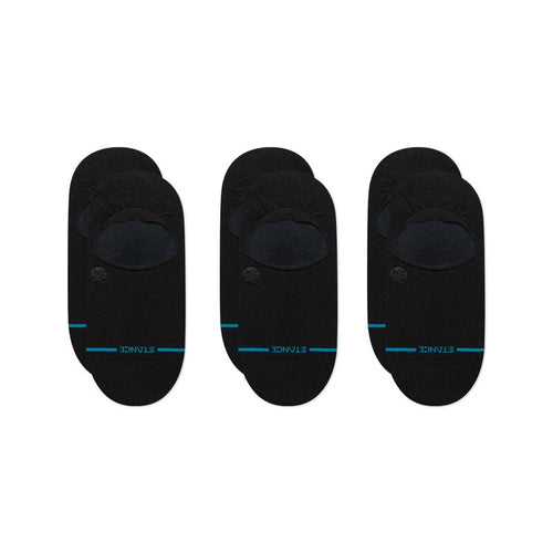 Icon No Show 3 Pack in Black