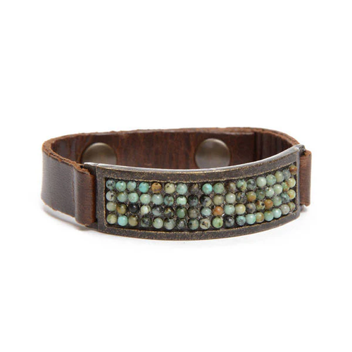 ID Bracelet in African Turquoise