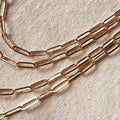 Classic Paperclip Chain 16"