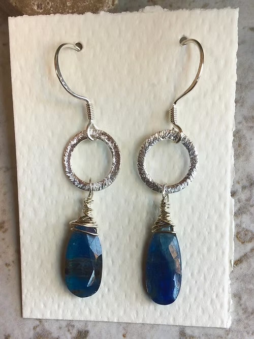 Kyanite Drop Earrings