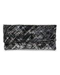 Mollie Crossbody/Clutch in Black Silk