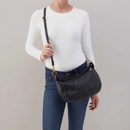 Opal Mini Shoulder Bag in Black
