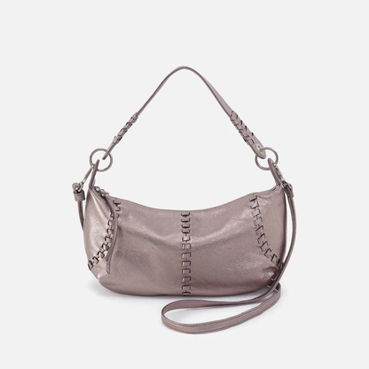 Opal Mini Shoulder Bag in Pewter Spur