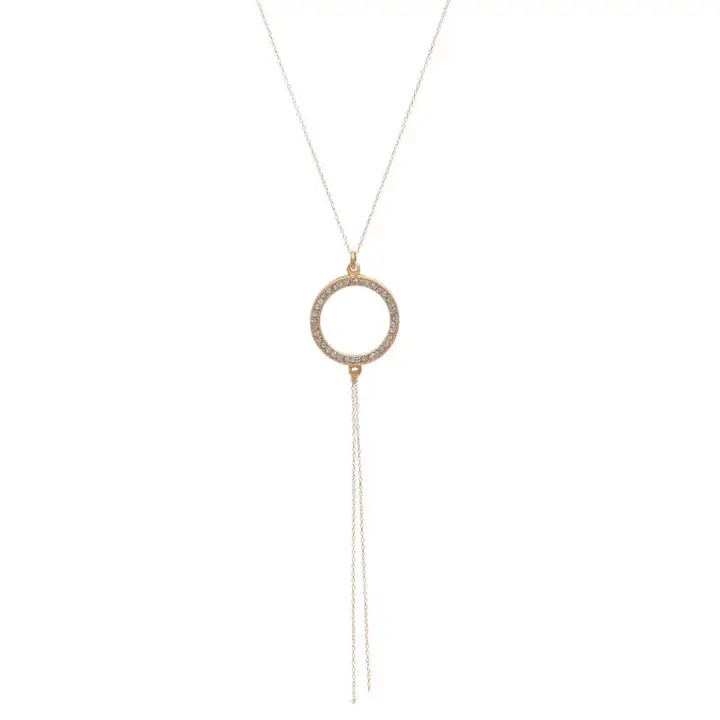 Open Circle Necklace
