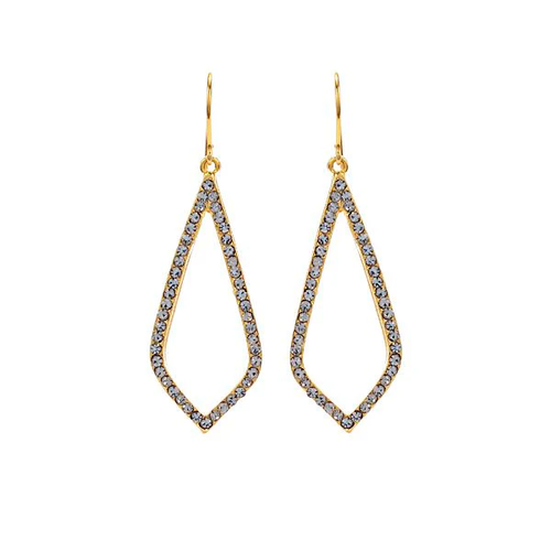 Open Center Geometric Earrings