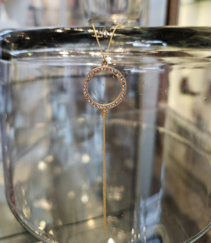 Open Circle Necklace