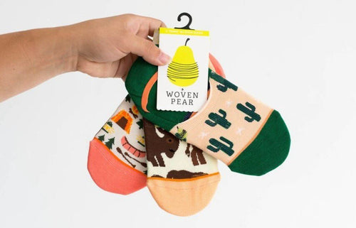 No-shows Socks in Outdoor Adventure 3-pack Variety