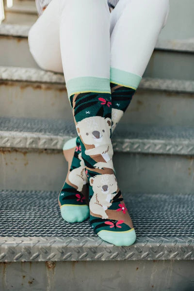 Crew Socks in Over Koala-Fied