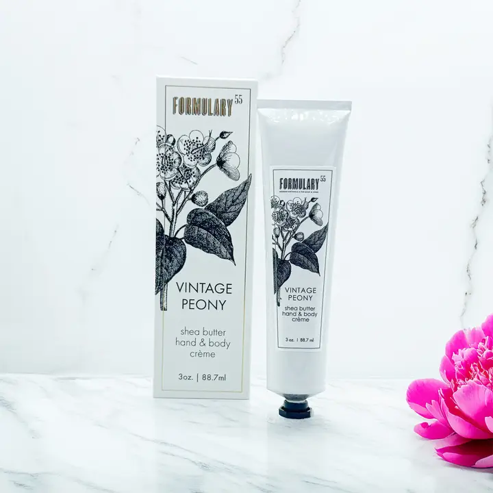 Vintage Peony - Shea Butter Hand and Body Creme Tube
