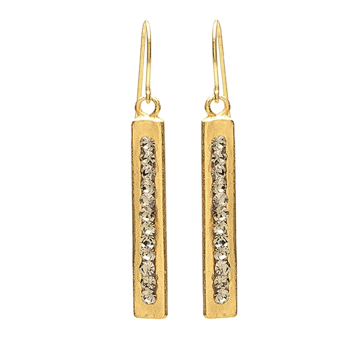Double Sided Rectangular Earrings