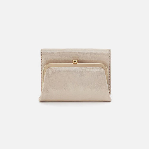 Robin Wallet in Sand Shimmer
