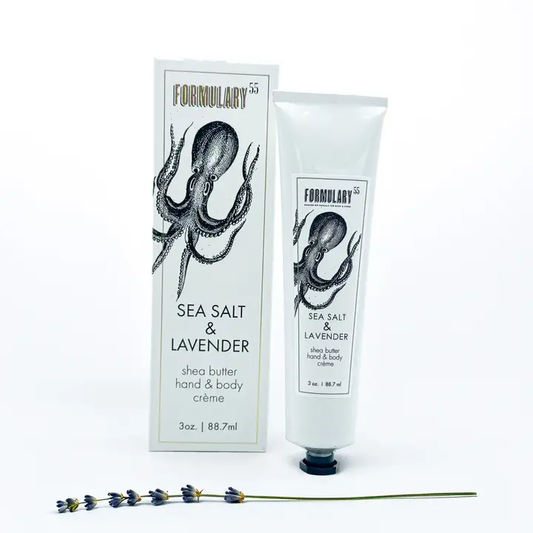 Sea Salt & Lavender - Shea Butter Hand and Body Creme Tube