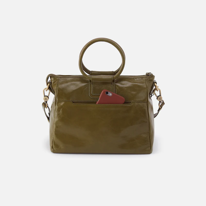Sheila Satchel in Olive Veil