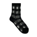 Checkered Lace in Black