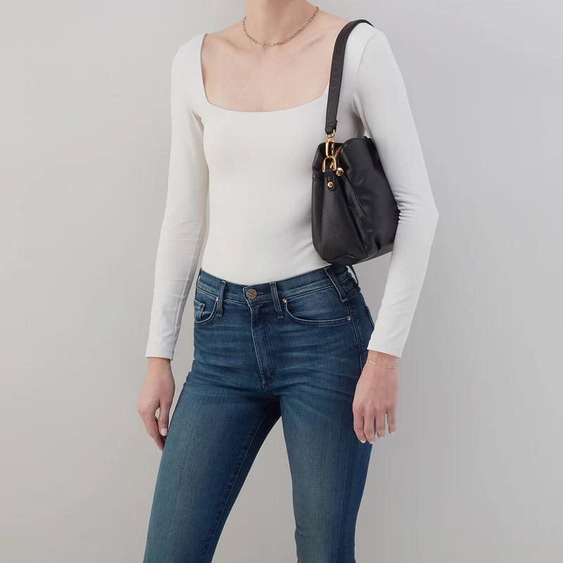 Starr Convertible Shoulder in Black